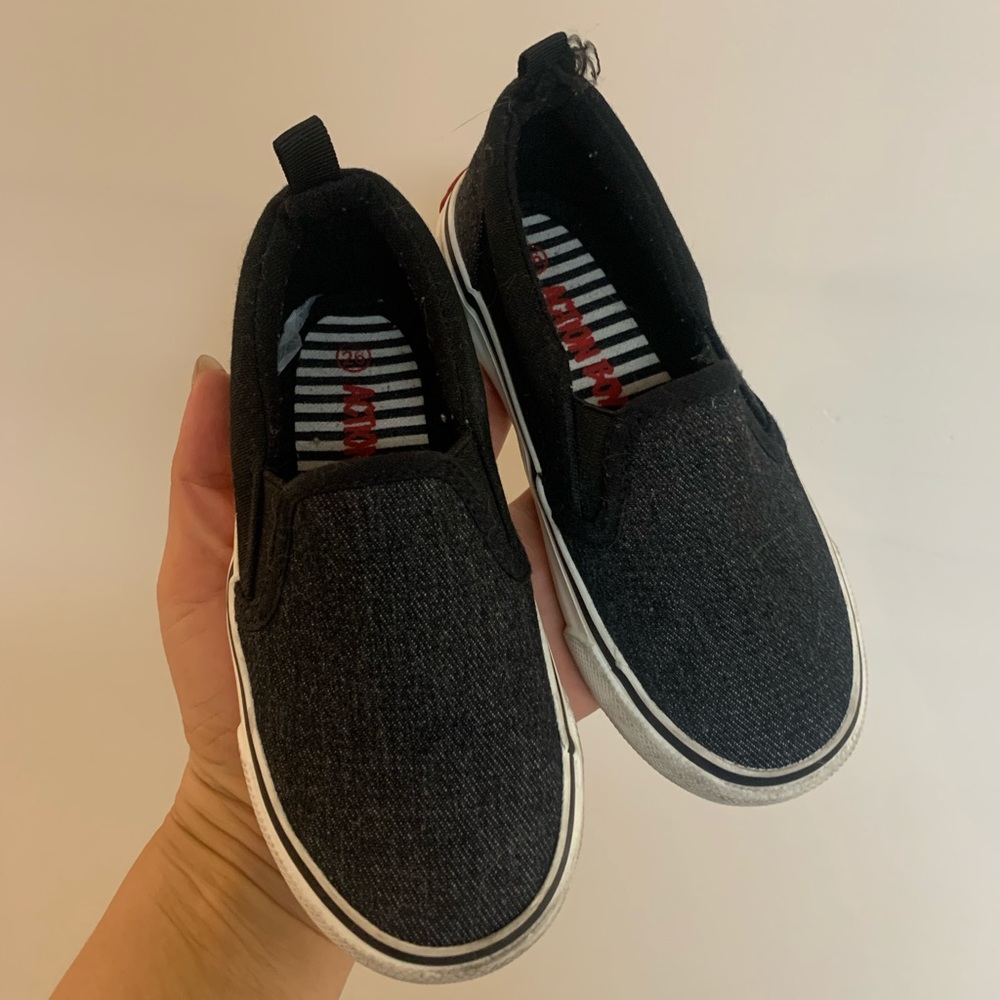 Slip on sneakers for toddler boy